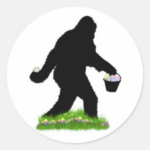Adesivo Sasquatch de Páscoa