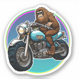 Adesivo Sasquatch do Pai de motocicleta Easy Rider