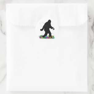 Adesivo Sasquatch do Partido ano novo