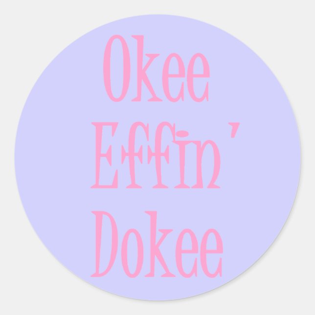 Adesivo Sassy Lady Funny Envelope Seal (Frente)