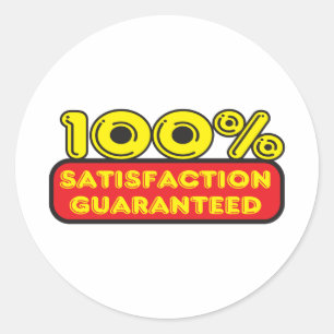Adesivo Satisfação garantida