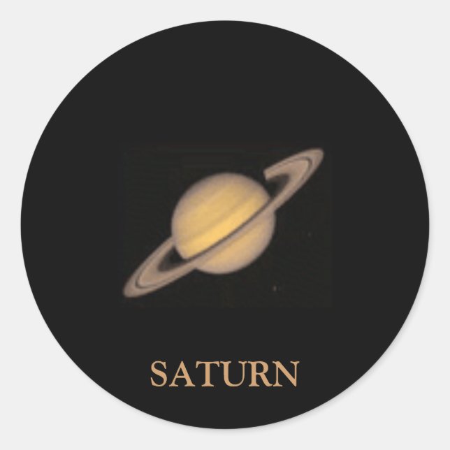 Adesivo Saturn Sticker (Frente)