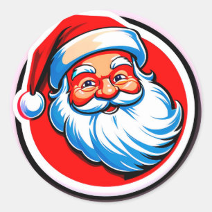 Adesivo Saudação Alegre do Papai Noel