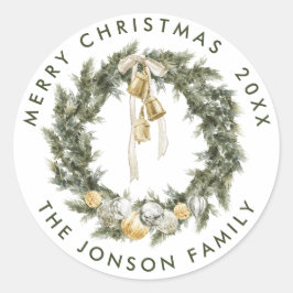 Adesivo Saudação da Terra de Natal da Boêmia Elegante