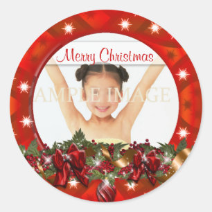 Adesivo Saudação de fotos da família Elegante PERSONALIZAR