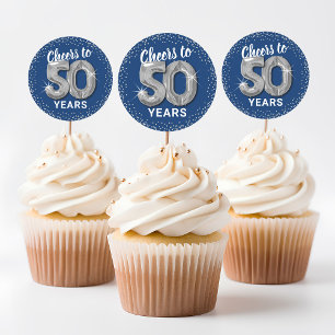 Adesivo Saudações aos 50 Anos de Idade