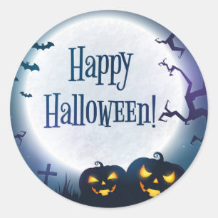 Adesivo Saudações de Halloween