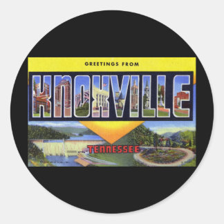 Adesivo Saudações de Knoxville Tennessee