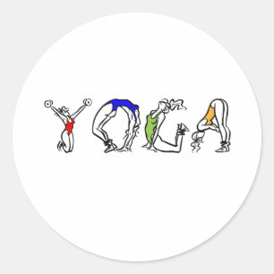 Adesivo saúde da malhação da ioga