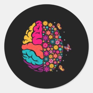 Adesivo Saúde Mental Dor cerebral cerebral Sensação de con