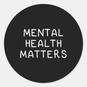 Adesivo Saúde Mental S, Sensibilização E Ditos De Apoio