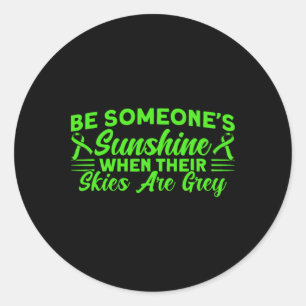 Adesivo Saúde mental seja saúde mental sunshine de alguém