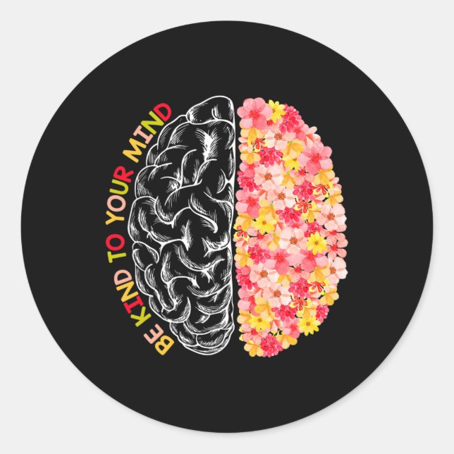 Adesivo Saúde Seja Divertido Para A Sua Mente Sensibilizaç (Frente)