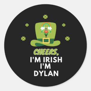 Adesivo Saúde Sou Irlandês Sou Dylan