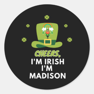 Adesivo Saúde Sou Irlandês Sou Madison2