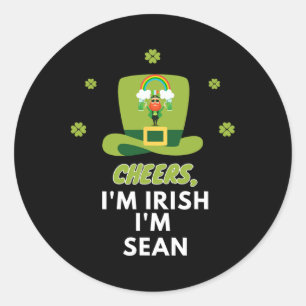 Adesivo Saúde Sou Irlandês Sou Sean