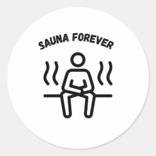 Adesivo Sauna Forever Saunas