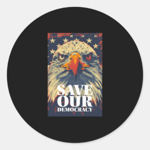 Adesivo Save Democracy Sticker