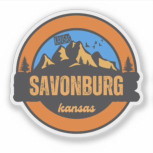 Adesivo Savonburg, Kansas