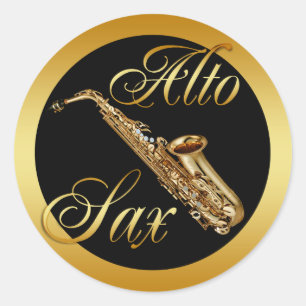 ADESIVO SAXOFONE DO ALTO