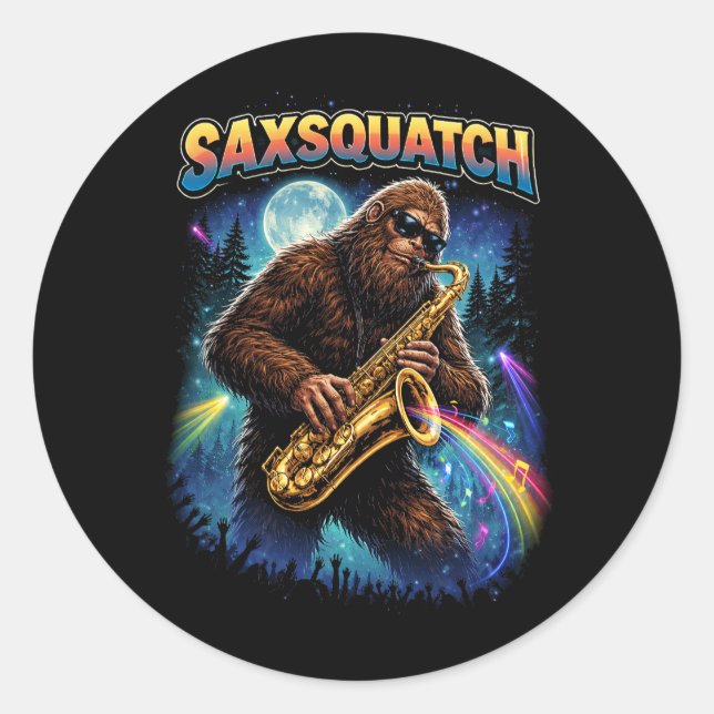Adesivo Saxsquatch (Frente)
