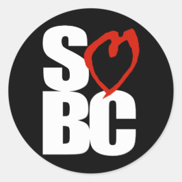 Adesivo SBC Red Heart Black