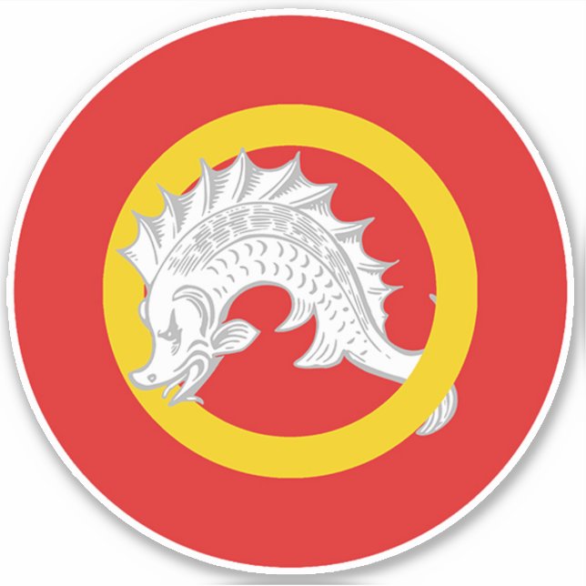 Adesivo SCA Far West Vinyl Sticker (Frente)