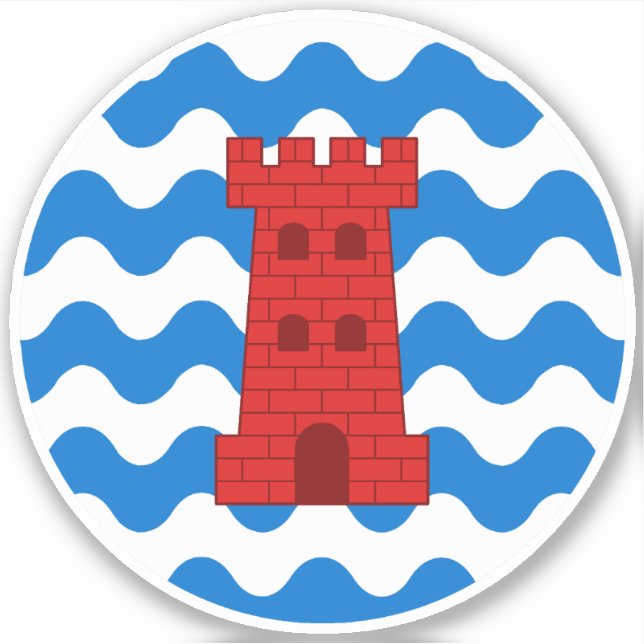 Adesivo SCA Isles Vinyl Sticker (Frente)