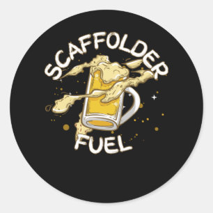 Adesivo Scaffolder Fuel Beer Lover Beer Scaffoling