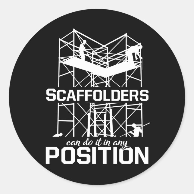 Adesivo ScafPastas Posicionam Scaffolding ScafddddowBuilde (Frente)