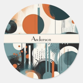 Adesivo Scandi Groove, personalizado