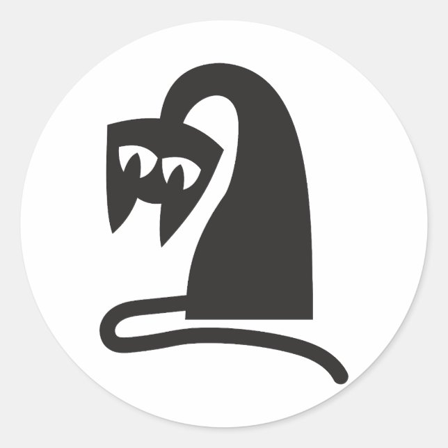 Adesivo Scary Cat (Frente)