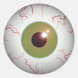 Adesivo Scary Eye Ball Halloween