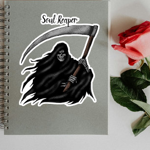 Adesivo Scary Grim Reaper Halloween Vinyl