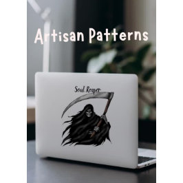 Adesivo Scary Grim Reaper Halloween Vinyl