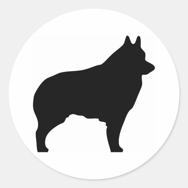 Adesivo Schipperke 1 (Frente)