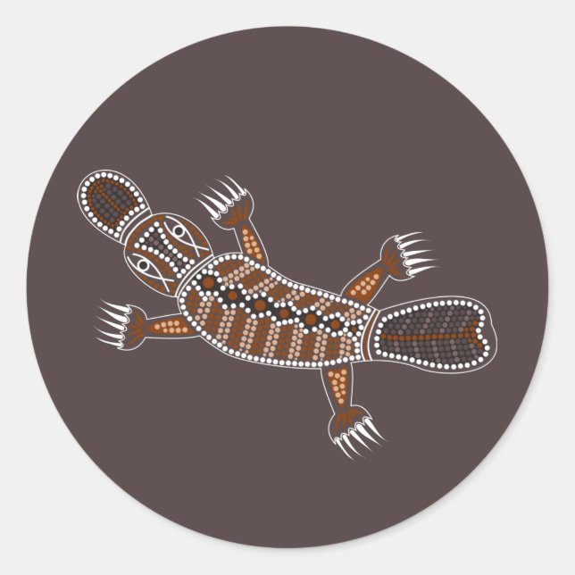 Adesivo Schnabeltier oder Platypus (Frente)