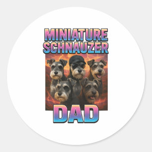 Adesivo Schnauzer Miniatura