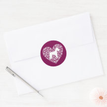 Schnauzer Silhouette Heart Paws Print - Dog Lover