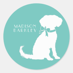 Adesivo Schnoodle Dog Puppy