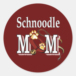 Adesivo Schnoodle MOM Gifts