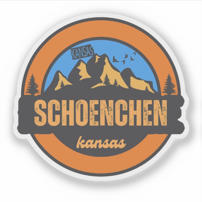 Adesivo Schoenchen, Kansas (Frente)