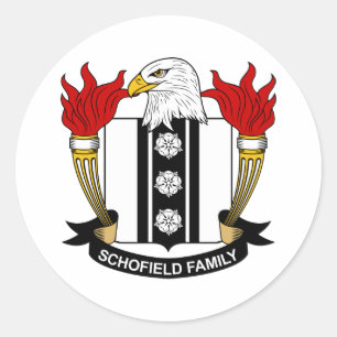 Adesivo Schofield Family Crest