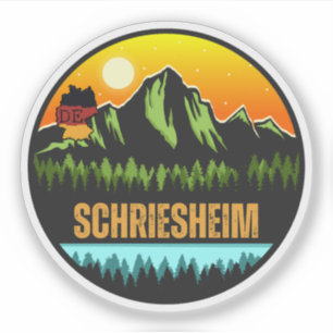 Adesivo Schriesheim, Baden-Württemberg Alemanha