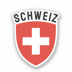 Adesivo Schweiz (Suiça de língua alemã)