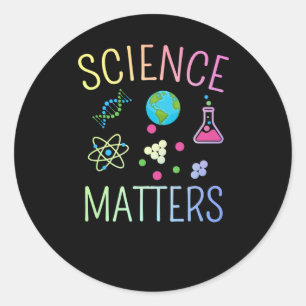 Adesivo Science S - Engraçado Pun Sticker