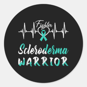 Adesivo Scleroderma Sensibilização Guerreiro Pulsação Luta