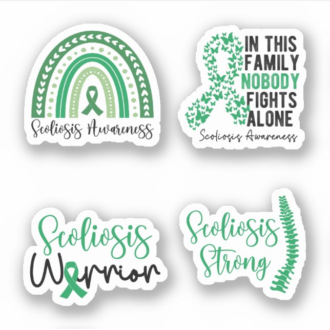 Adesivo Scoliose Sensibilização Friso, Scoliose Sensibiliz (Frente)