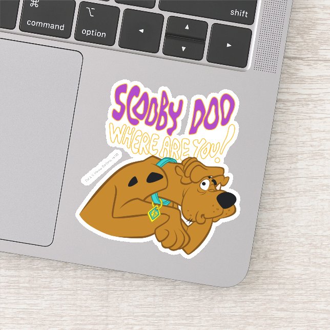 Adesivo Scooby-Doo Assustado (Detalhe)