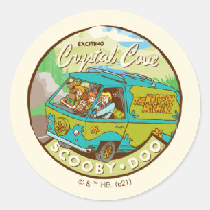 Adesivo Scooby-Doo   Condução De Gangues Através De "Cr